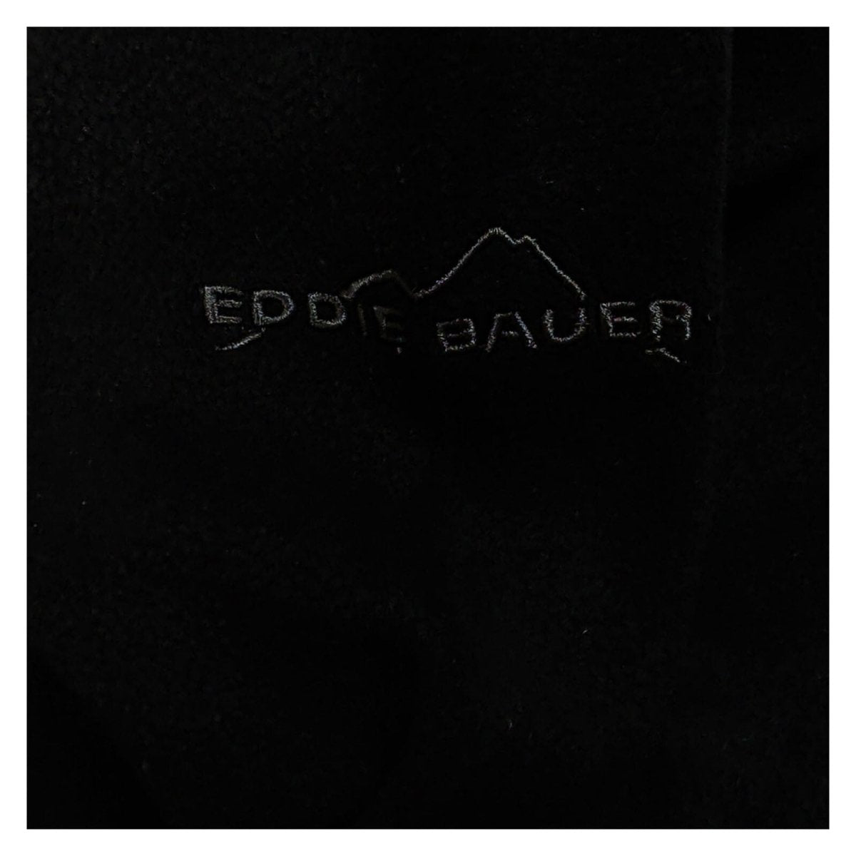 Eddie Bauer ON24 Full Zip Fleece Jacket XL Black Three Pocket – product photo 3 | RewearableUK