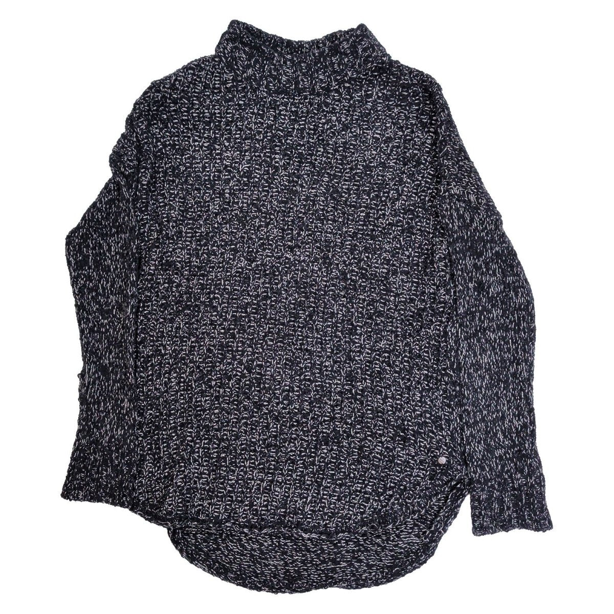 Eddie Bauer Women's Jumper Medium Black White Marled Polyester Acrylic – product photo 2 | RewearableUK