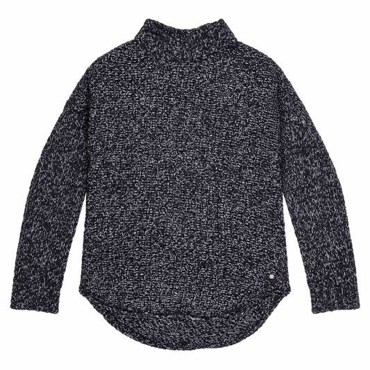 Eddie Bauer Women's Jumper Medium Black White Marled Polyester Acrylic – product photo 1 | RewearableUK