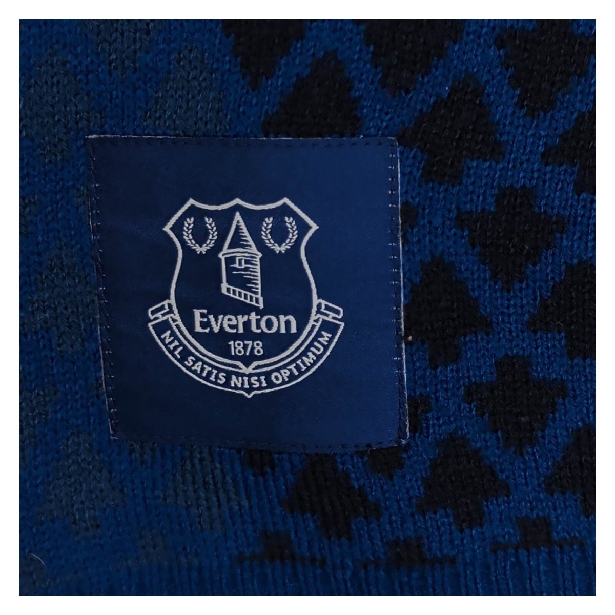 Everton FC Boys Christmas Jumper Age 12-13 Blue Fair Isle Football Knit – Christmas Jumper product photo 3 | RewearableUK