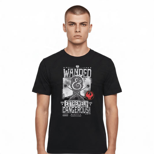 Fantastic Beasts MACUSA Wanted Unisex Black Graphic T-Shirt L New with Tags – product photo 1 | RewearableUK
