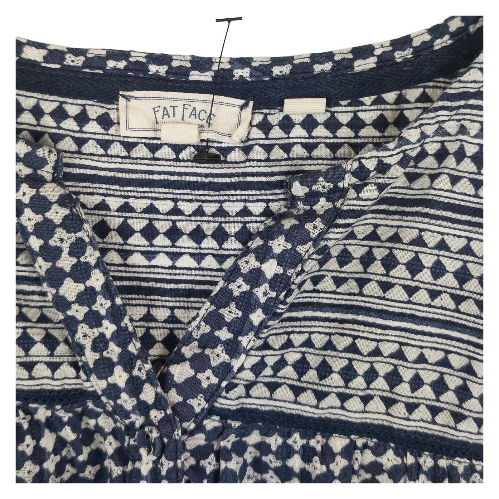 FatFace Cami Top UK 14 Black Floral Strappy Tassel Boho Handkerchief Hem NWOT by Fat Face – | RewearableUK