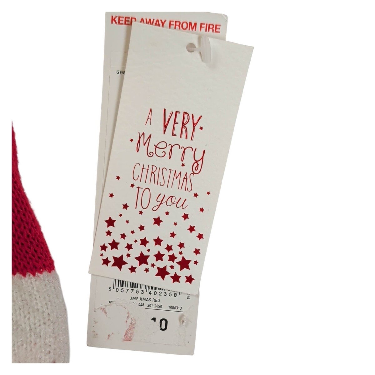 F&F Baby Boys Reindeer Christmas Jumper 0-3 Months Red New with Tags – Christmas Jumper product photo 3 | RewearableUK