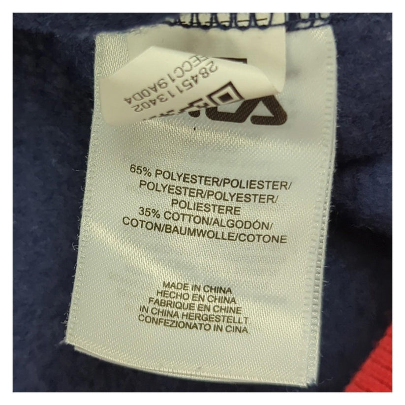 Fila Fila Men’s Navy Crew Neck Sweater Size S Retro Style Classic Sweater & Hoodie RewearableUK