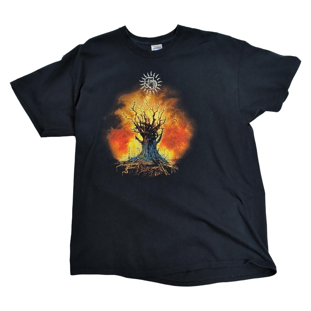 Fish Marillion Moveable Feast Tour 2013/14 T-Shirt XL Black Gildan Prog Rock Tee – product photo 1 | RewearableUK