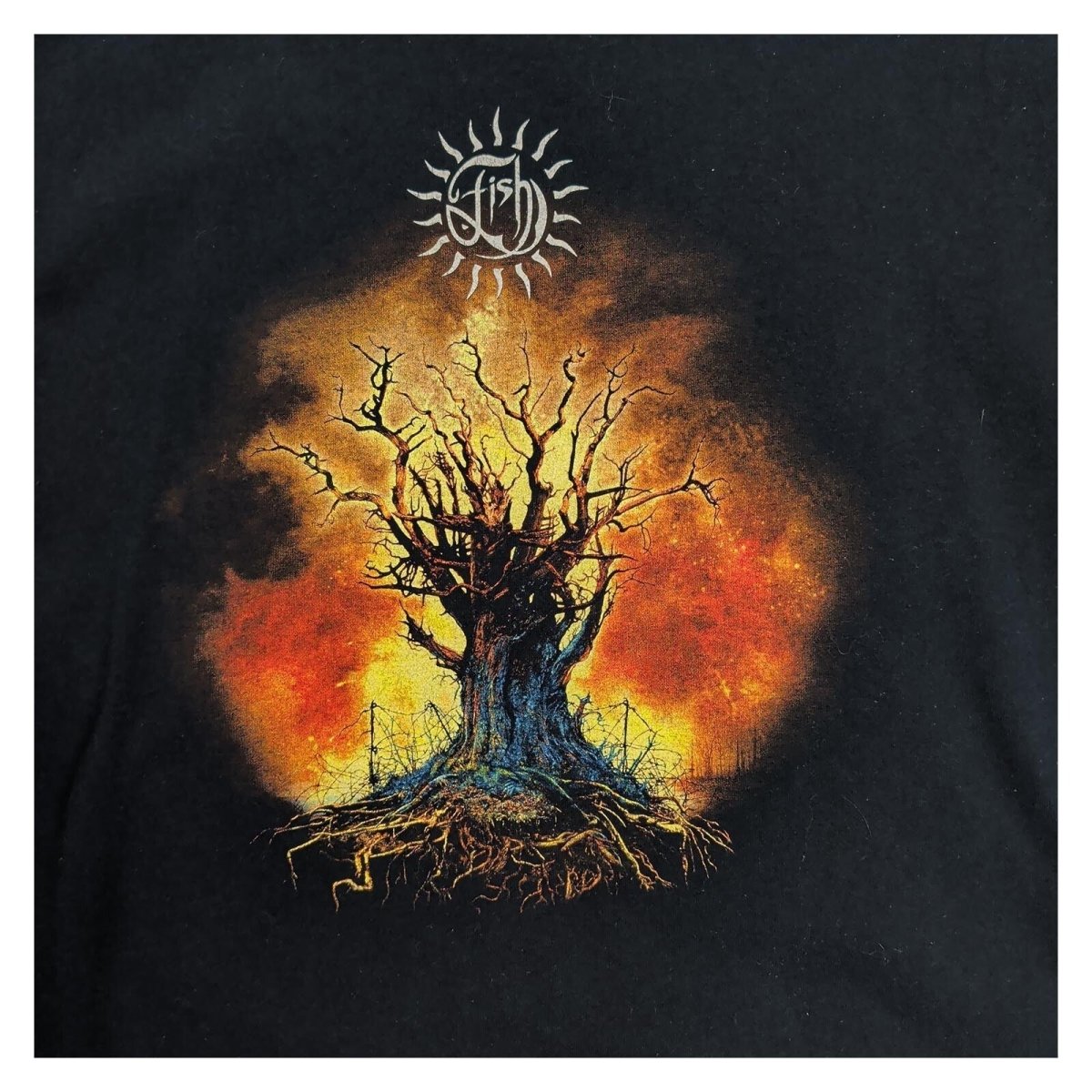 Fish Marillion Moveable Feast Tour 2013/14 T-Shirt XL Black Gildan Prog Rock Tee – product photo 3 | RewearableUK