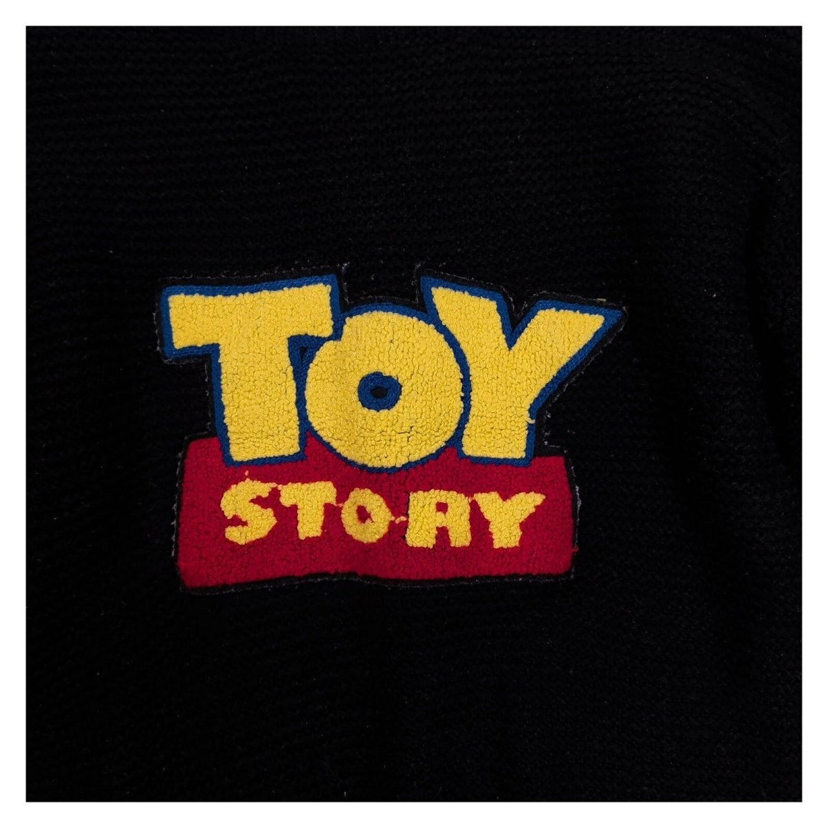 Forever 21 Women's Jumper Small Black Toy Story Embroidered Graphic Knit – product photo 3 | RewearableUK