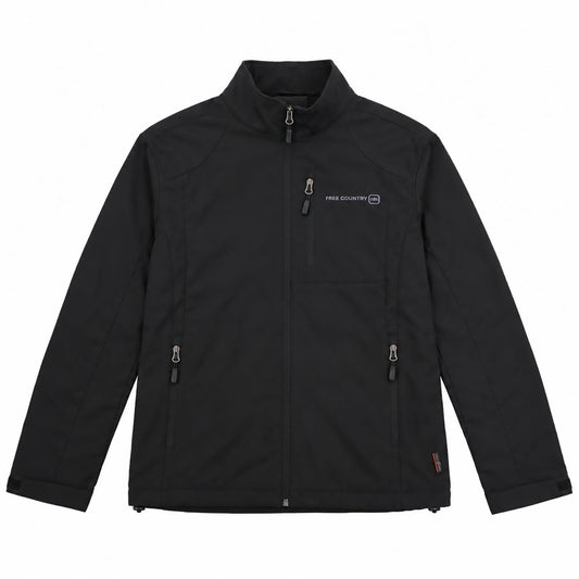 Free Country Men's Black Outdoor Jacket XL Full Zip Lightweight Hiking Coat – product photo 1 | RewearableUK