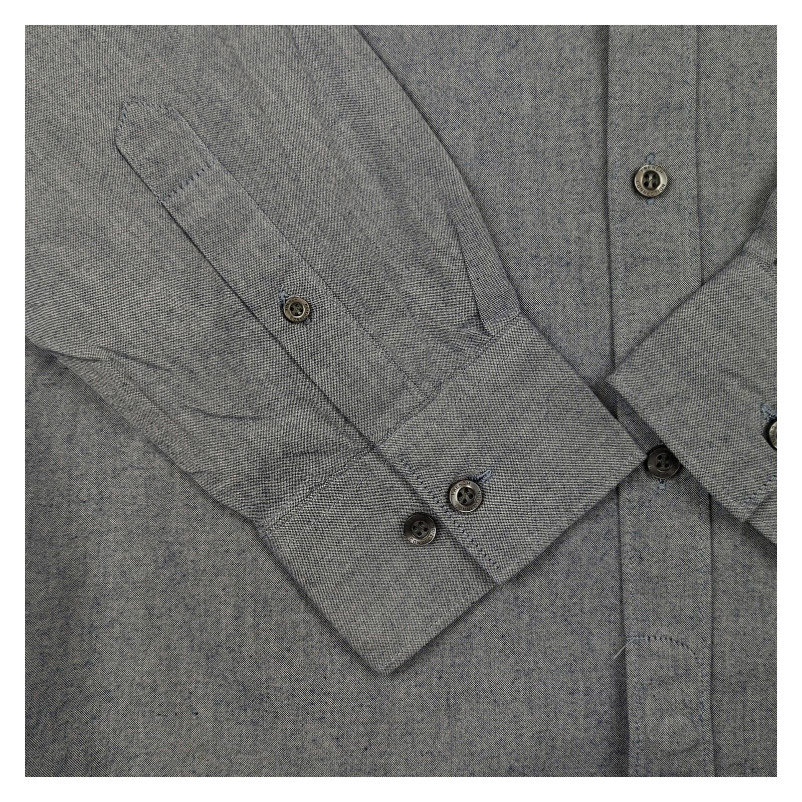 French Connection  Oxford Shirt Size Large Men’s Blue Cotton Long Sleeve Button Up Casual Smart Top shirt RewearableUK