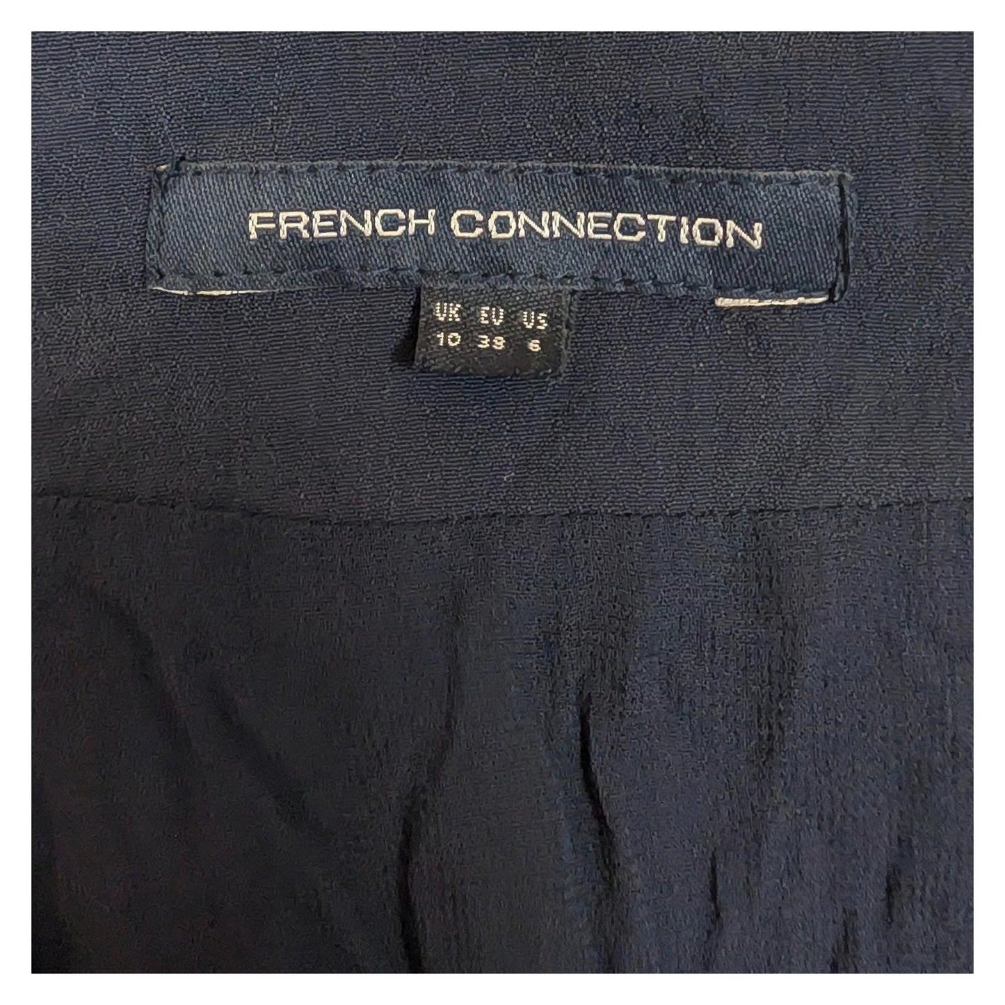 French Connection Sequin Jacket UK 10 Black Wrap Tie Kimono Party Evening Top by French Connection – | RewearableUK