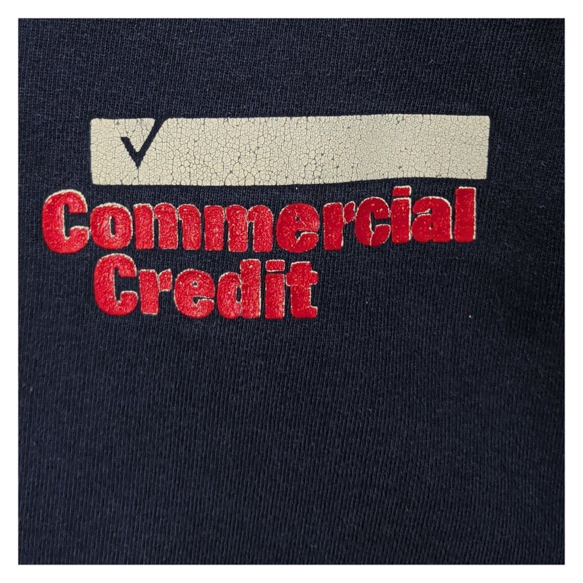 Fruit of the Loom Men's Sweatshirt XXL Navy Commercial Credit Embroidered 90% Cotton 10% Polyester – product photo 5 | RewearableUK