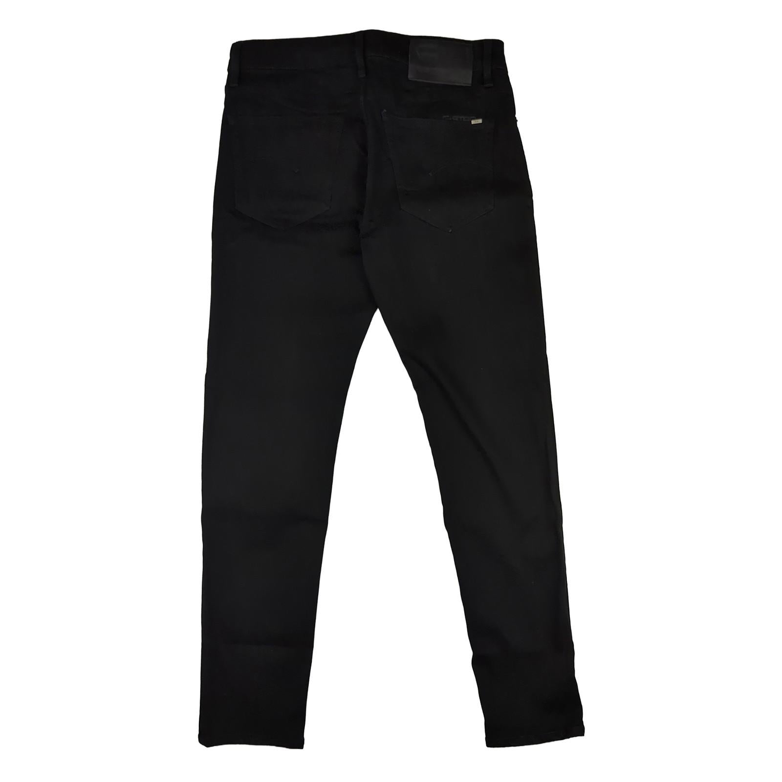 G - Star G - Star RAW 3301 Jeans Mens W30 L32 Slim Fit Black Denim Trousers Used JEANS RewearableUK