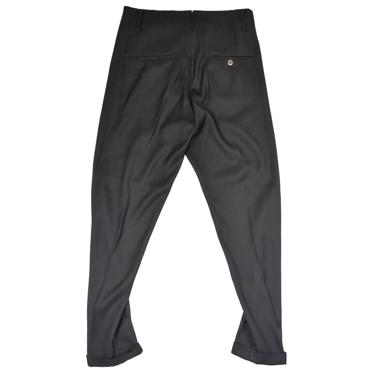 G-Star RAW Correct Women's Trousers W24 Black Tuxedo Stripe Smart Pants – product photo 2 | RewearableUK