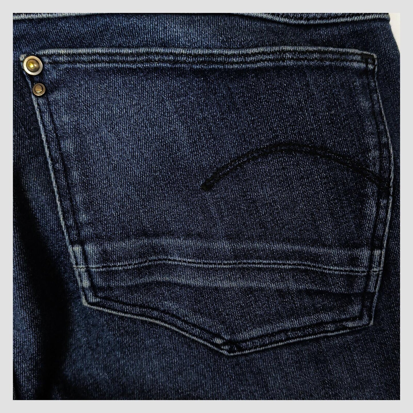 g star raw lynn mid skinny womens blue denim wash jeans size w31 l32 casual by G - Star – JEANS | RewearableUK