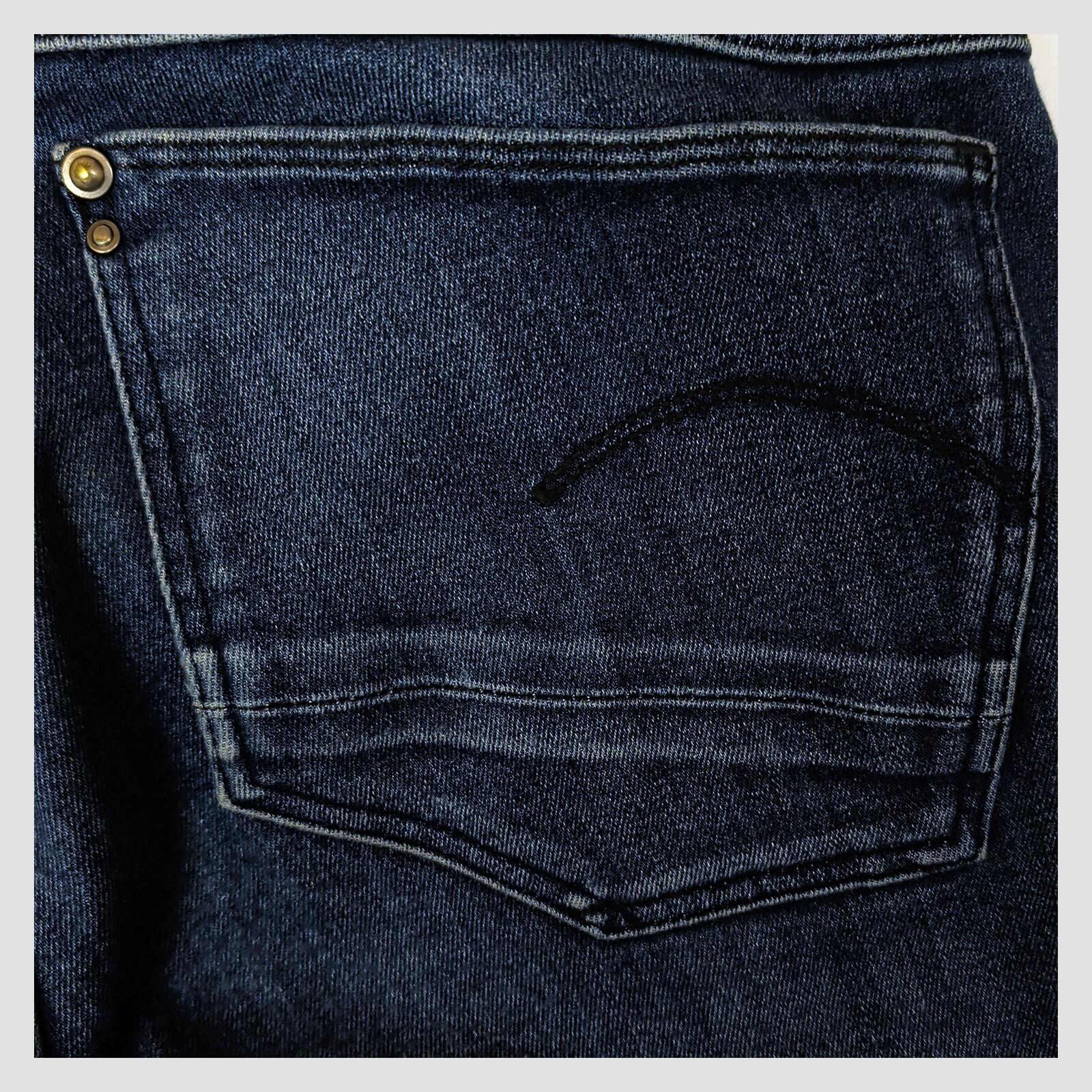 g star raw lynn mid skinny womens blue denim wash jeans size w31 l32 casual by G - Star – JEANS | RewearableUK