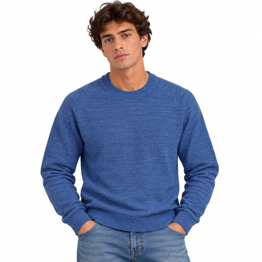 GAP Men's Cotton Crew Neck Jumper S Blue – jumper product photo 1 | RewearableUK