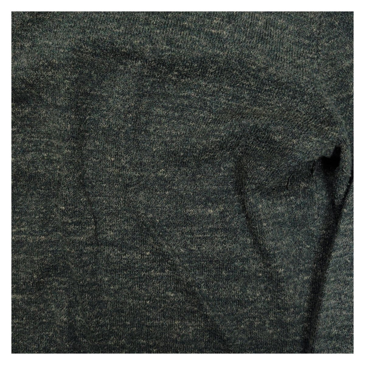 GAP Men's Jumper Medium Tall Forest Green V-Neck Cotton Blend – product photo 4 | RewearableUK