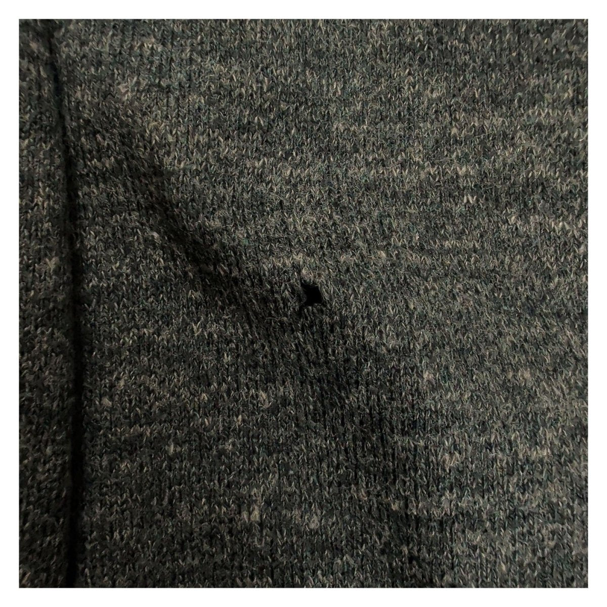 GAP Men's Jumper Medium Tall Forest Green V-Neck Cotton Blend – product photo 3 | RewearableUK