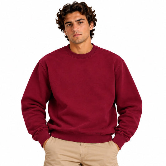 Gap Unisex Burgundy Crew Neck Sweatshirt S – Sweatshirt product photo 1 | RewearableUK
