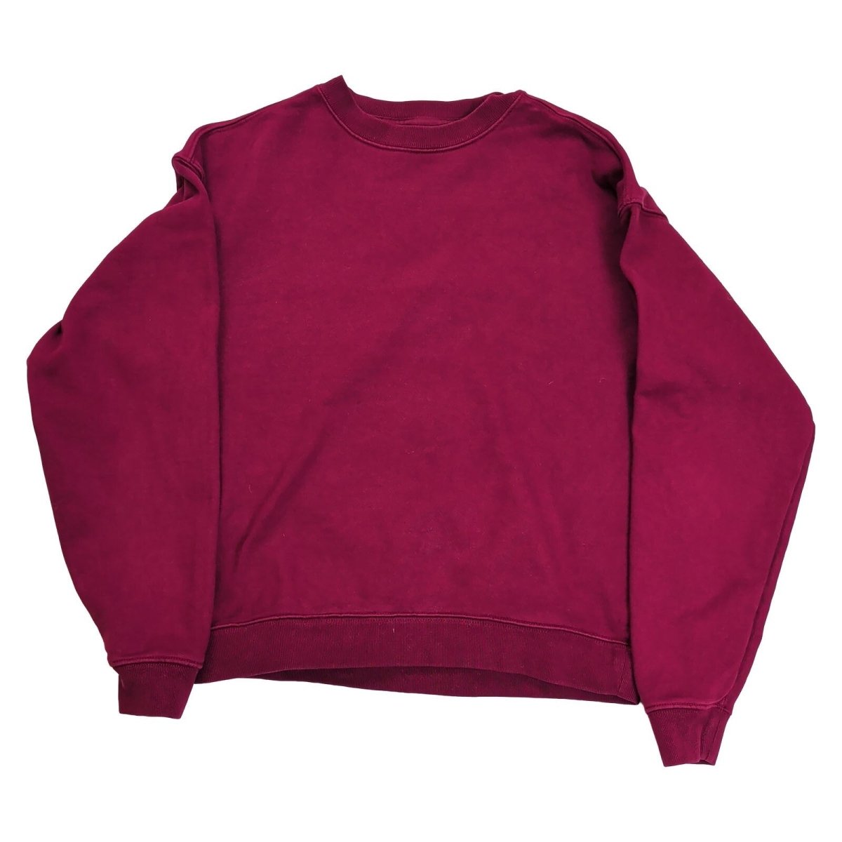 GAP Unisex Sweatshirt S Burgundy 80% Cotton 20% Polyester – product photo 2 | RewearableUK