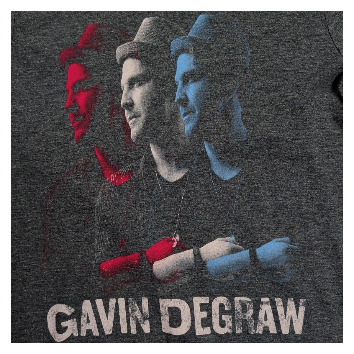 Gavin DeGraw Fall Tour 2015 T-Shirt Grey Men's S Gildan Tour Dates – product photo 3 | RewearableUK