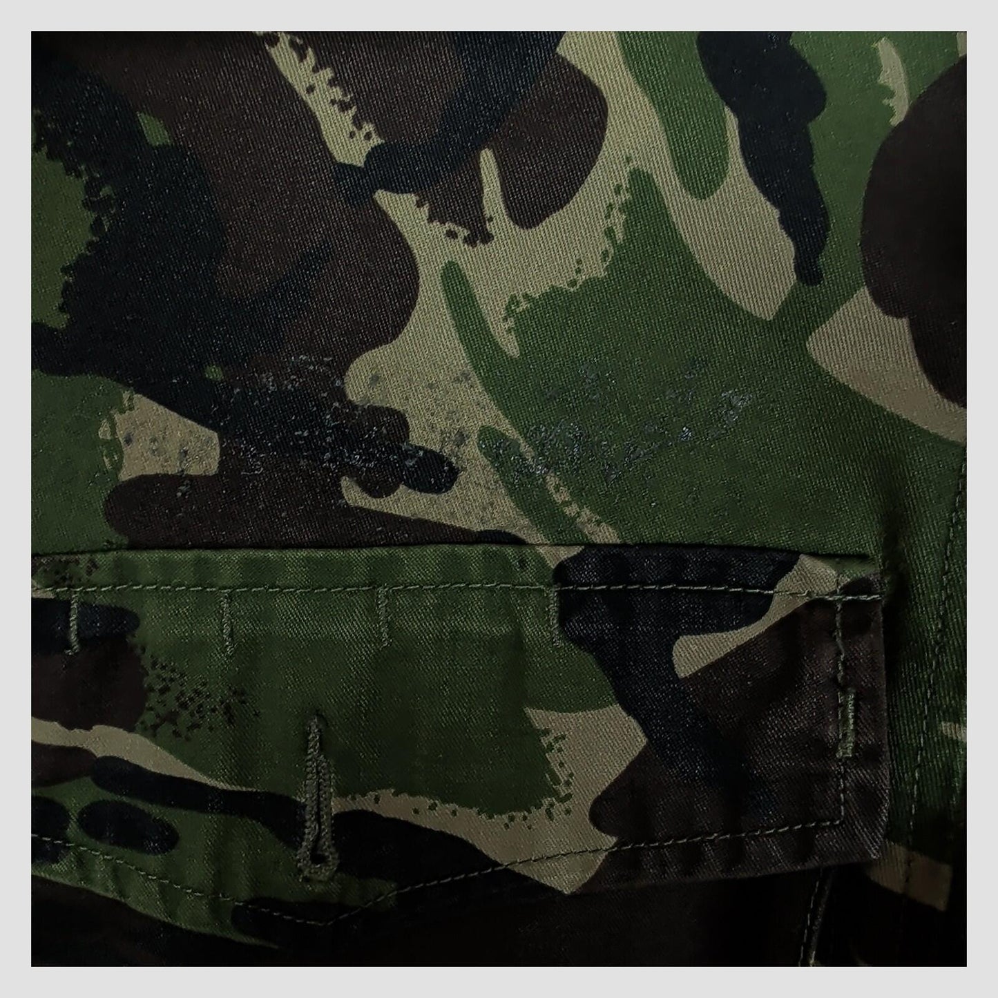 genuine british army dpm woodland camo lightweight combat jacket size 180 96 by military surplus – | RewearableUK