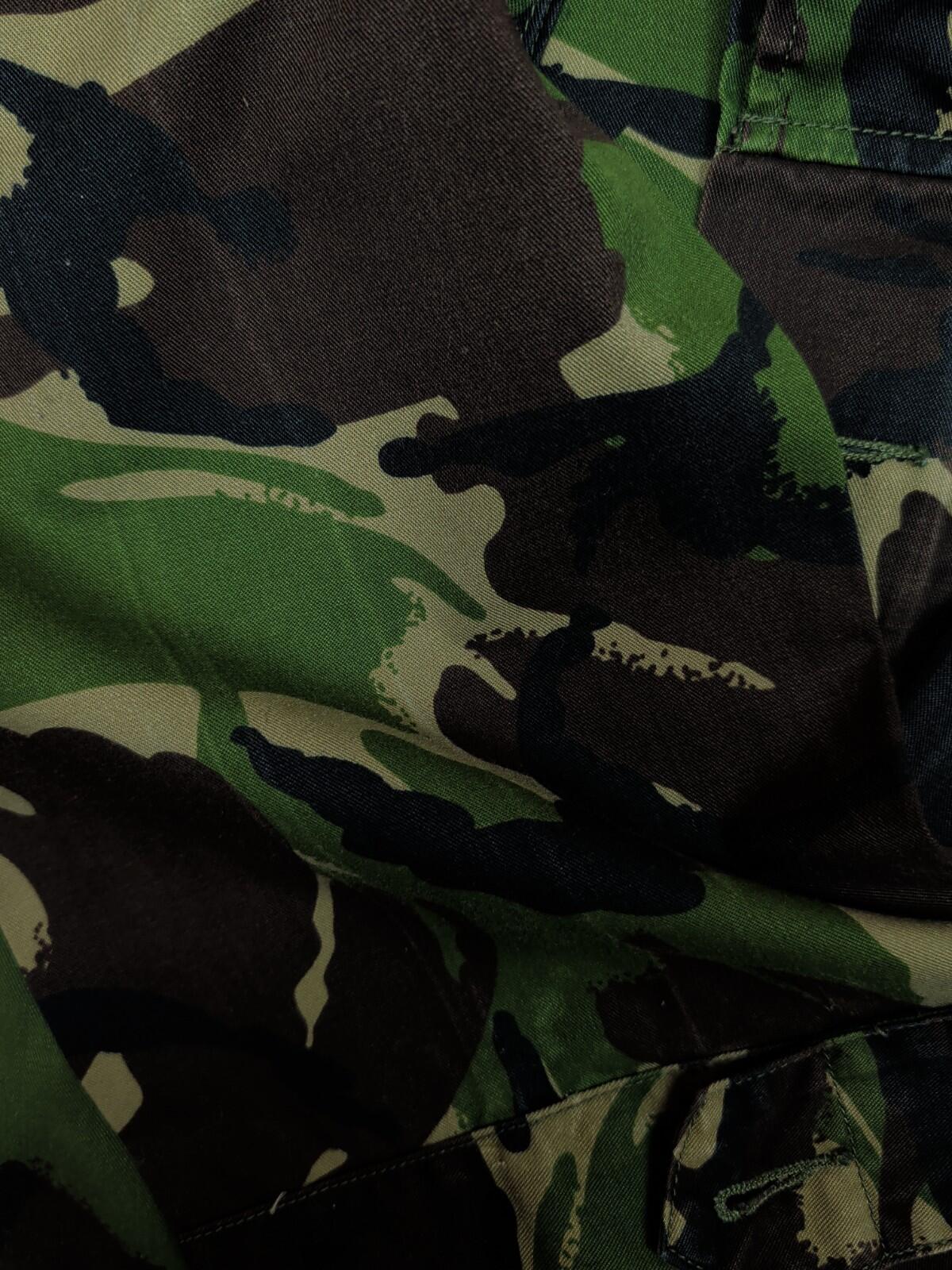 genuine british army dpm woodland camo lightweight combat jacket size 180 96 by military surplus – | RewearableUK