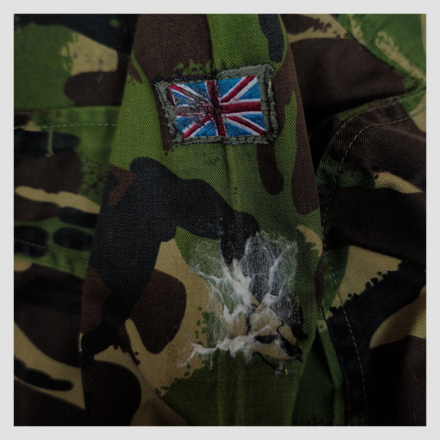 genuine british army dpm woodland camo lightweight combat jacket size 180 96 by military surplus – | RewearableUK