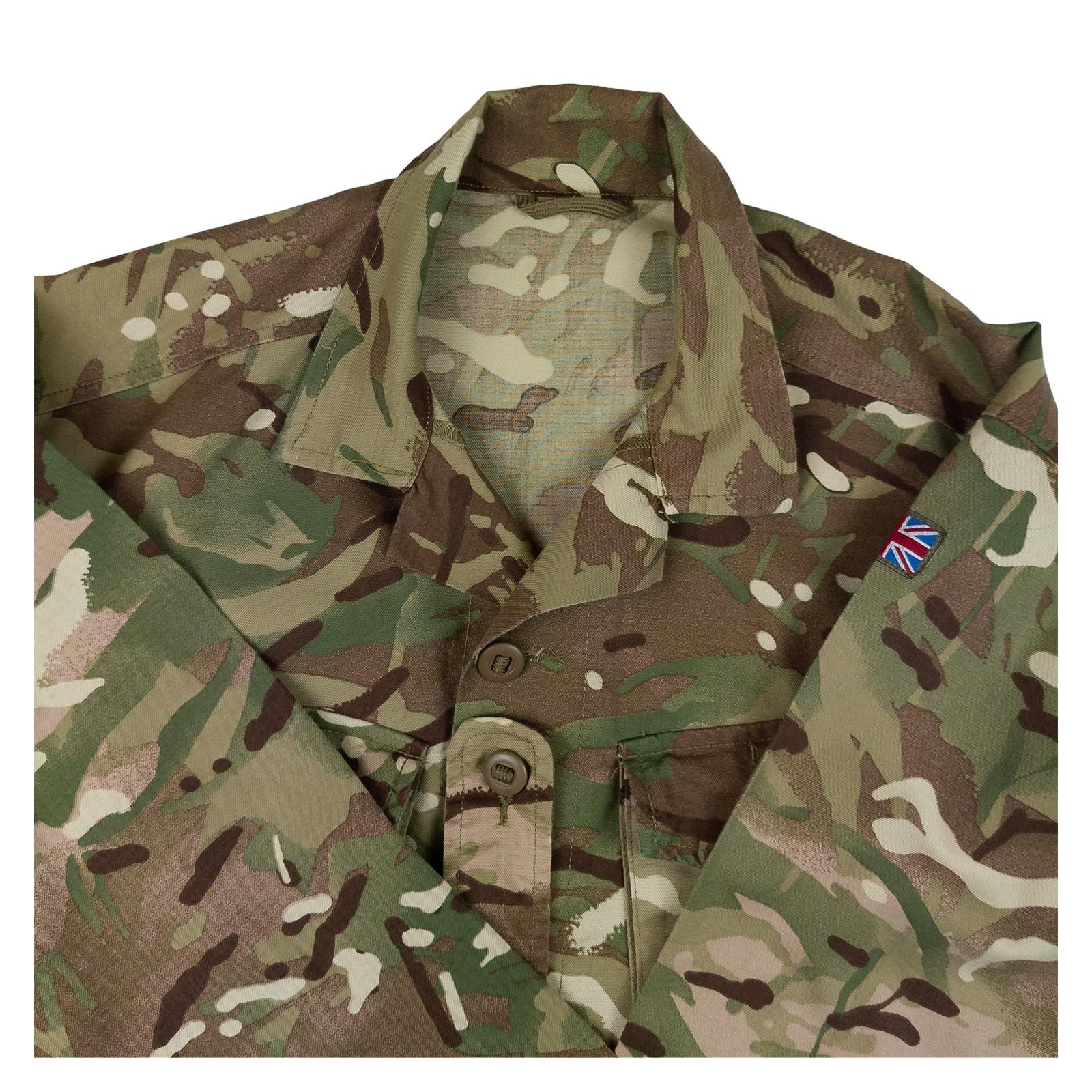 Genuine British Army MTP Barrack Shirt PCS Surplus Small Short 160/88 Grade 1 by RewearableUK – | RewearableUK