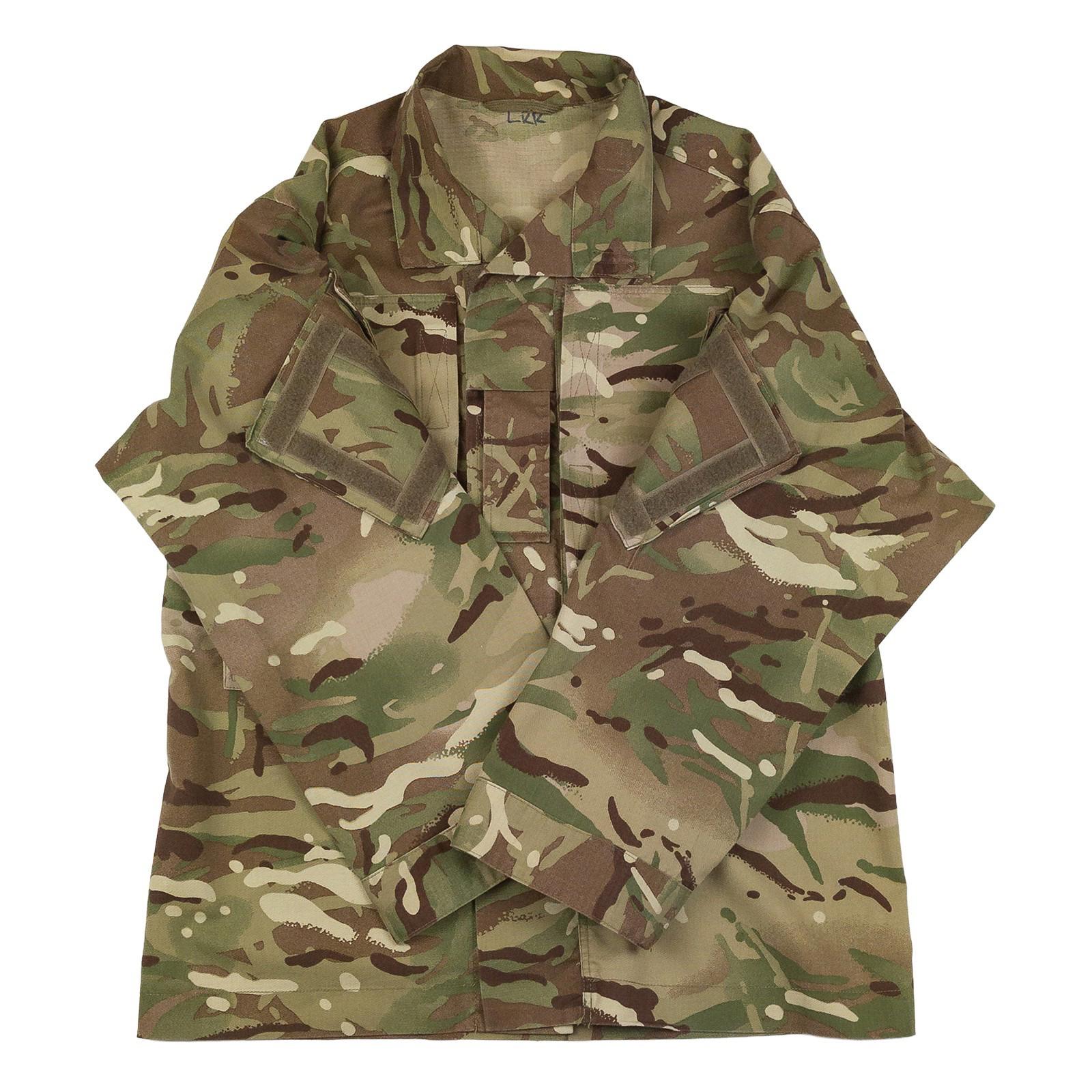 Genuine British Army MTP Combat Jacket Warm Weather Small Short 160/88 Grade 1 by Army – | RewearableUK