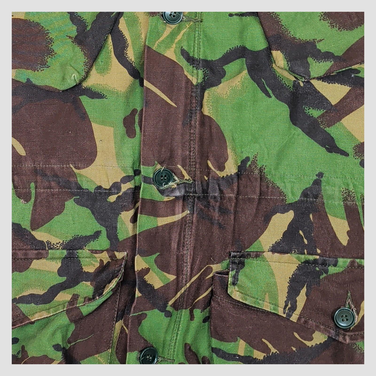 genuine british military dpm combat smock woodland camo size 180 96 surplus by RewearableUK – | RewearableUK