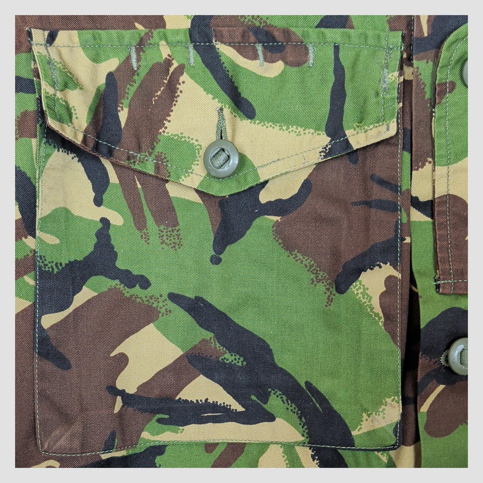 genuine british military dpm lightweight combat jacket camo size 170 / 104 by RewearableUK – | RewearableUK