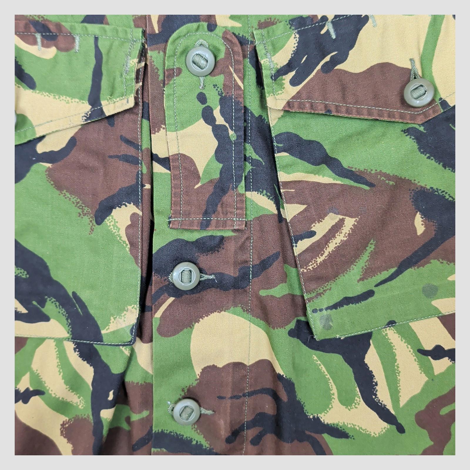 genuine british military dpm lightweight combat jacket camo size 170 / 104 by RewearableUK – | RewearableUK