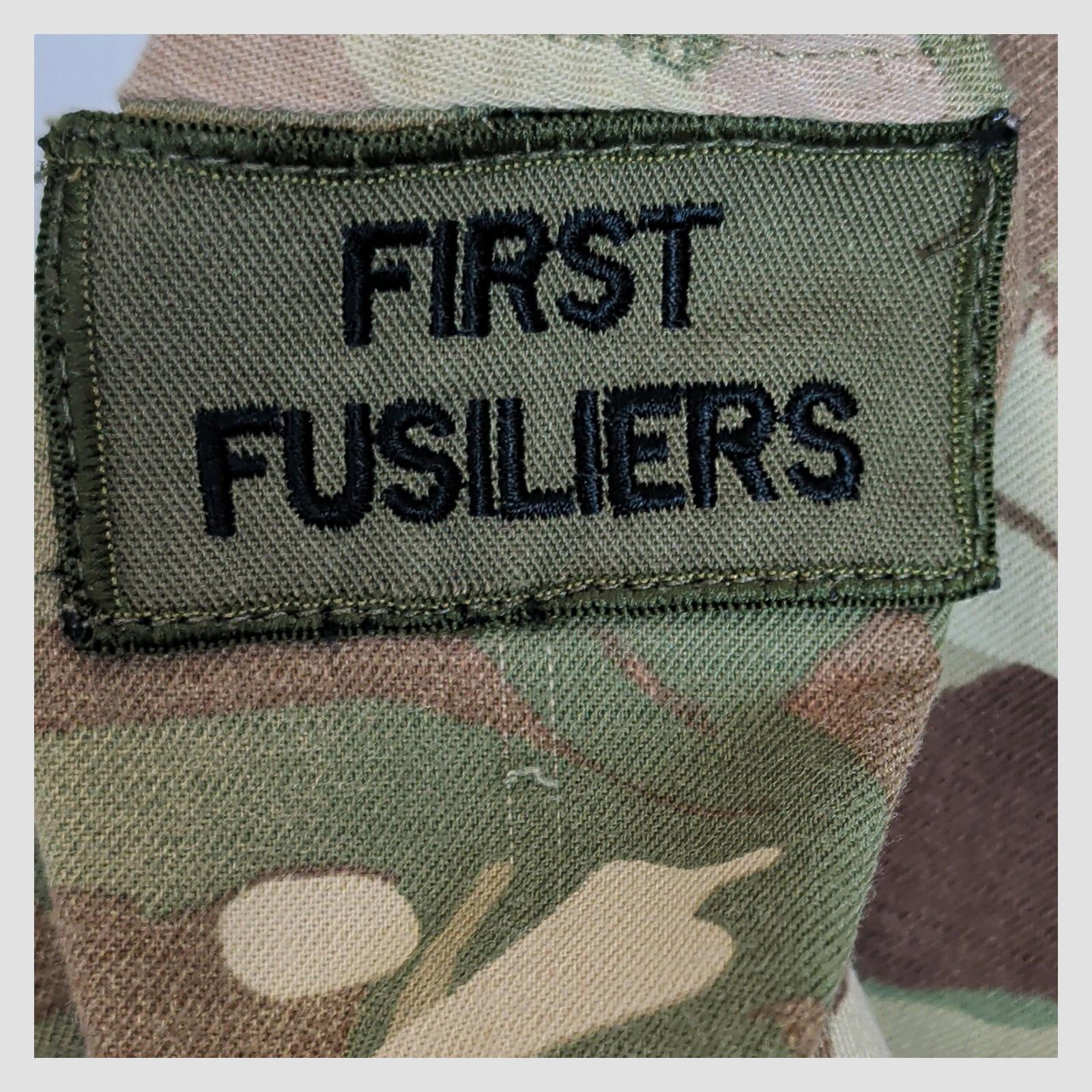 genuine british military mtp barrack shirt camo size 170 96 first fusiliers by RewearableUK – | RewearableUK