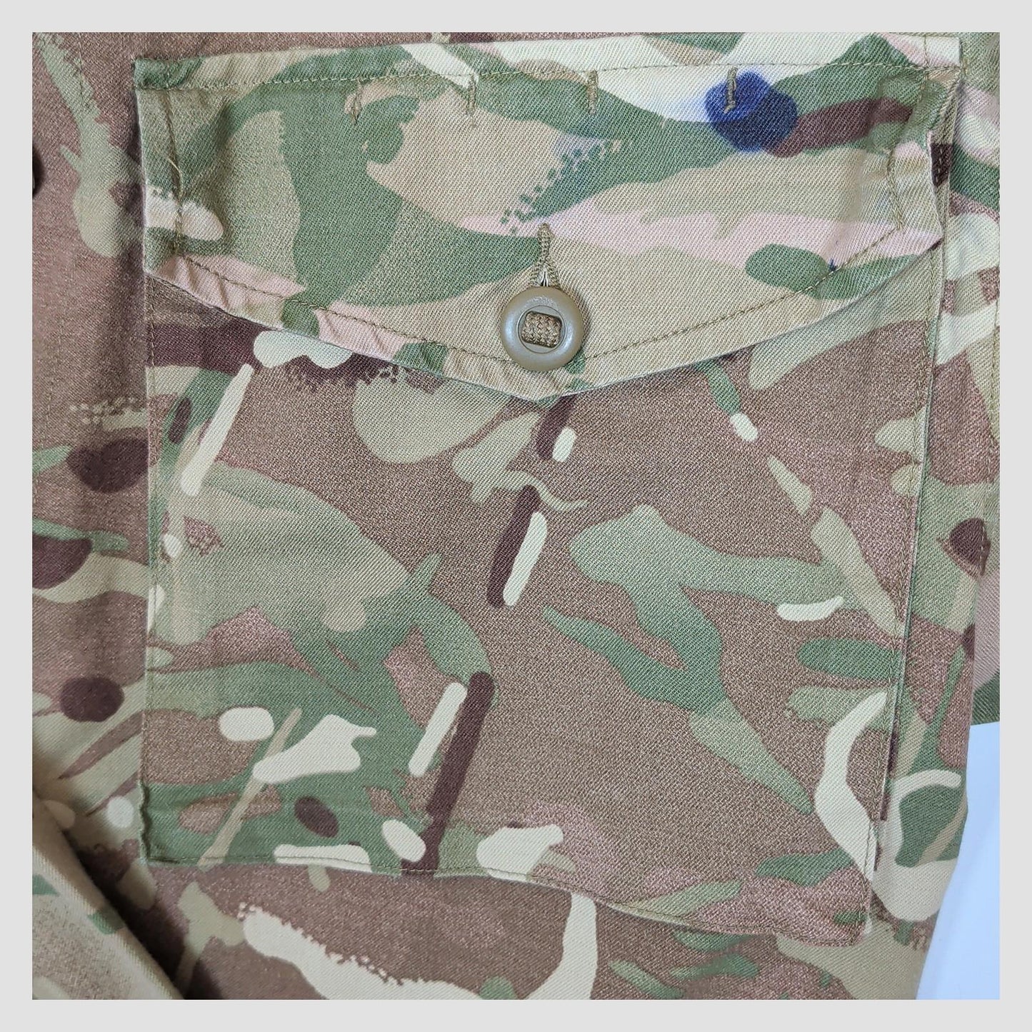 genuine british military mtp barrack shirt camo size 170 96 first fusiliers by RewearableUK – | RewearableUK