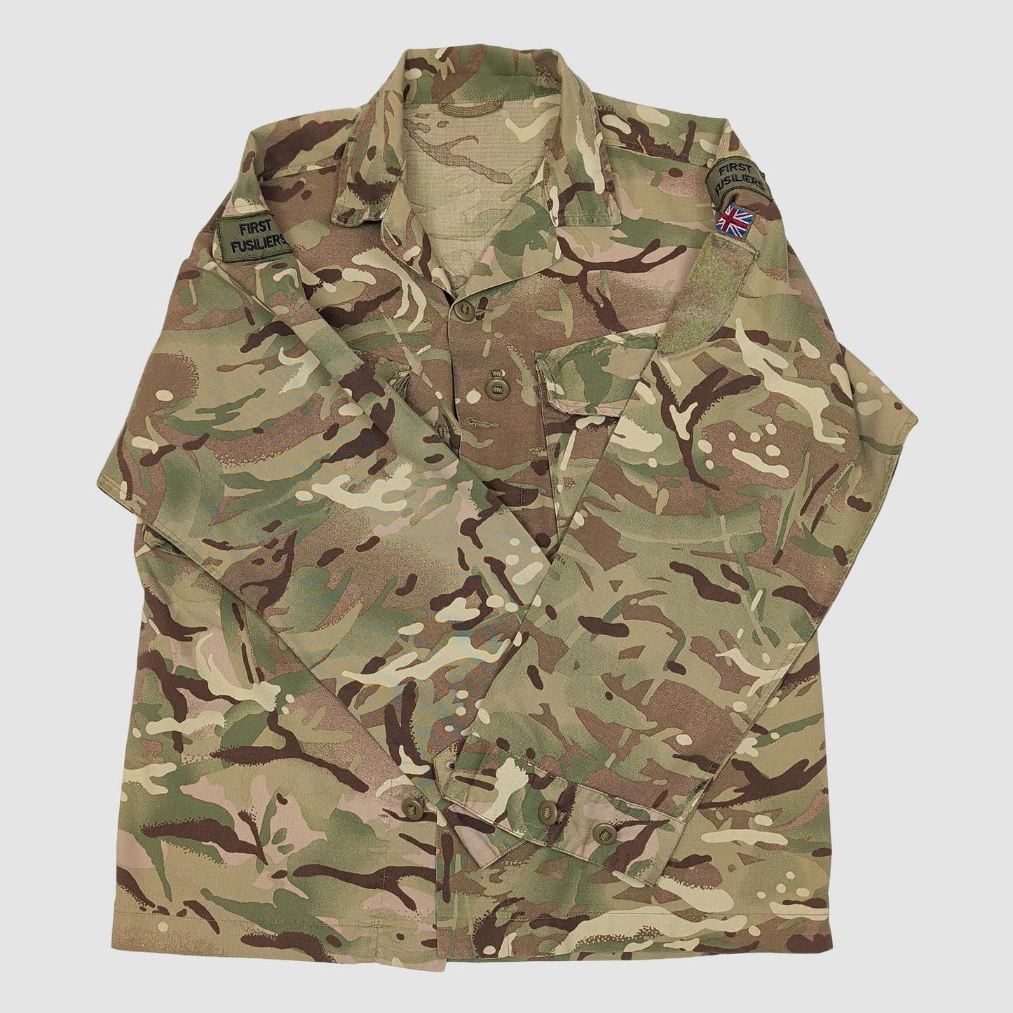 genuine british military mtp barrack shirt camo size 170 96 first fusiliers by RewearableUK – | RewearableUK