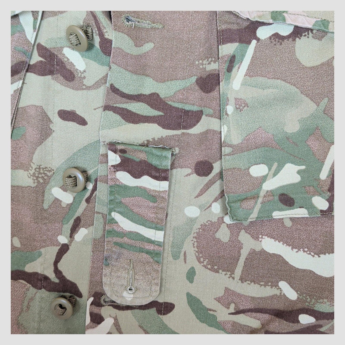 genuine british military mtp barrack shirt camo size 170 96 first fusiliers by RewearableUK – | RewearableUK