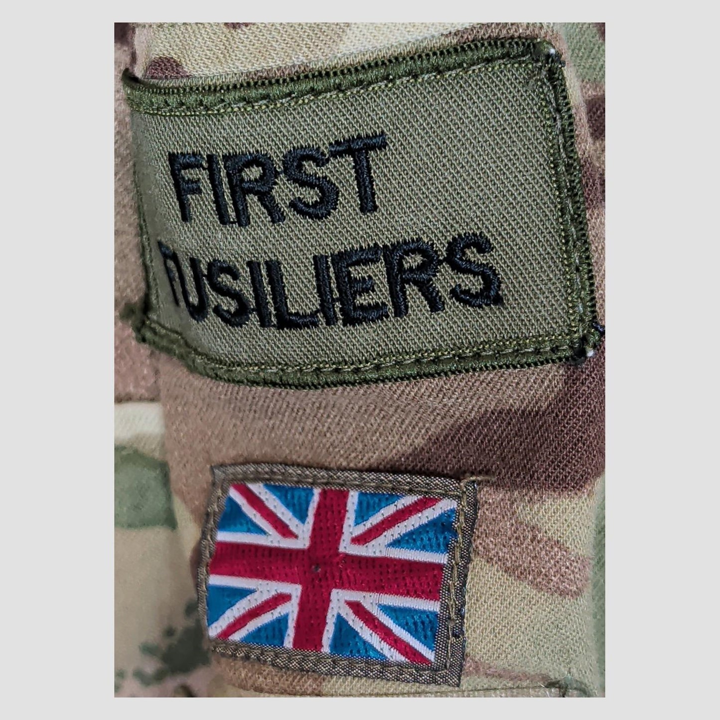 genuine british military mtp barrack shirt camo size 170 96 first fusiliers by RewearableUK – | RewearableUK