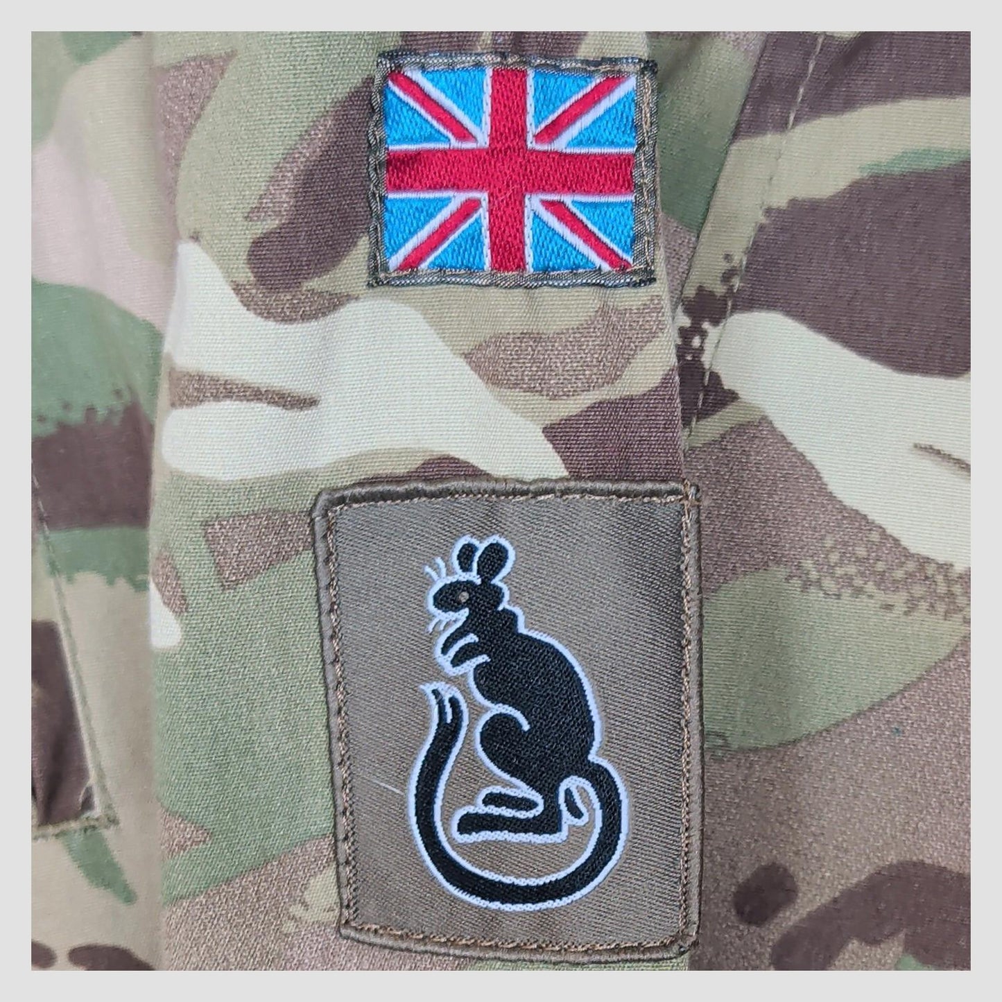 genuine british military mtp windproof combat smock jacket size 180/96 l multica by RewearableUK – | RewearableUK