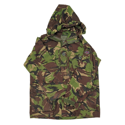 genuine british military woodland dpm windproof combat smock camo size 160 96 by RewearableUK – | RewearableUK