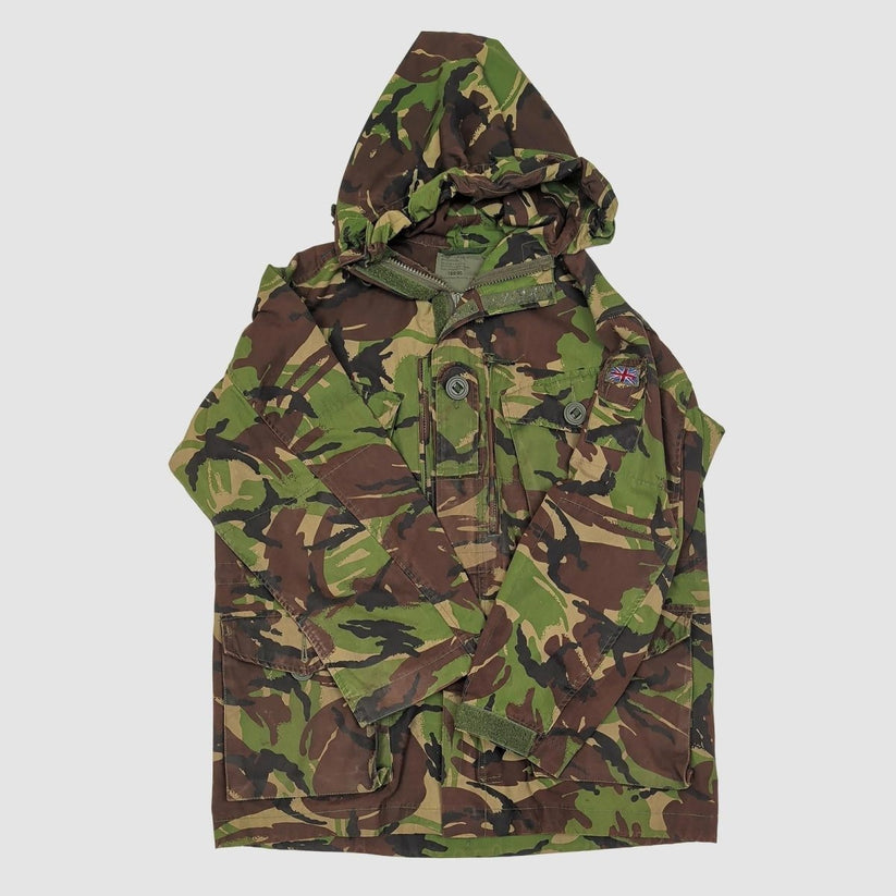 genuine british military woodland dpm windproof combat smock camo size 160 96 by RewearableUK – | RewearableUK