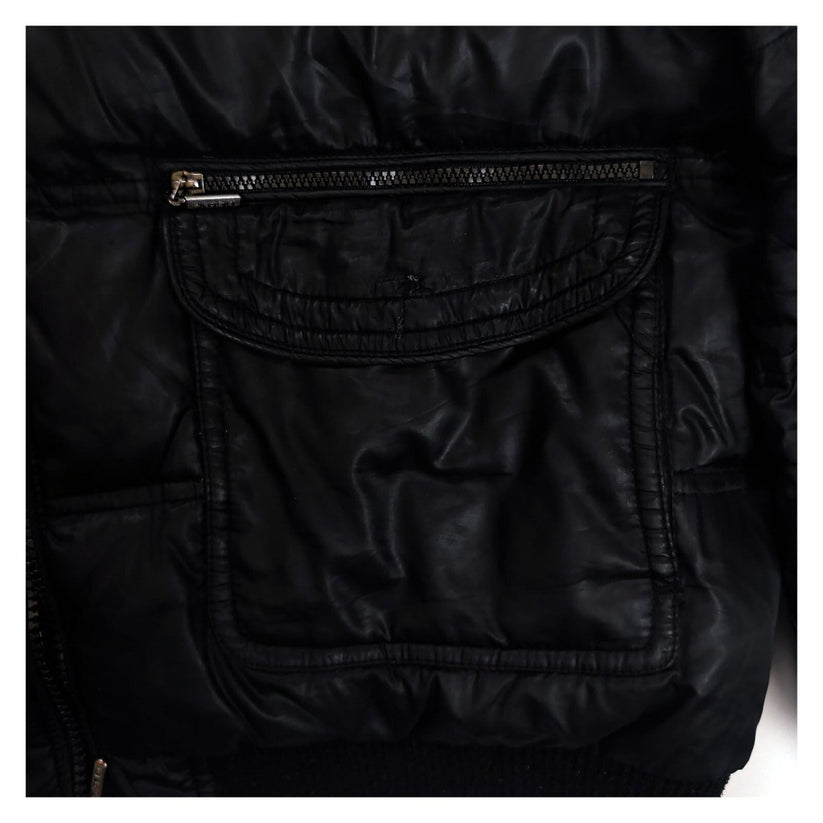 Geox Respira Women's Black Down Puffer Jacket UK 14 Quilted Winter Coat – product photo 4 | RewearableUK