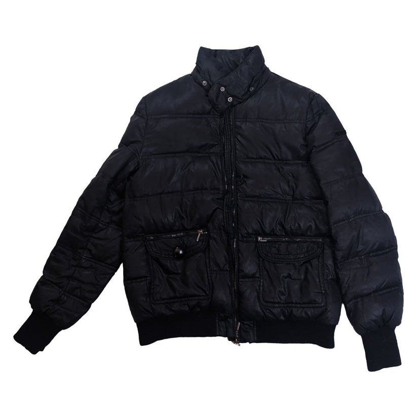 Geox Respira Women's Black Down Puffer Jacket UK 14 Quilted Winter Coat – product photo 2 | RewearableUK