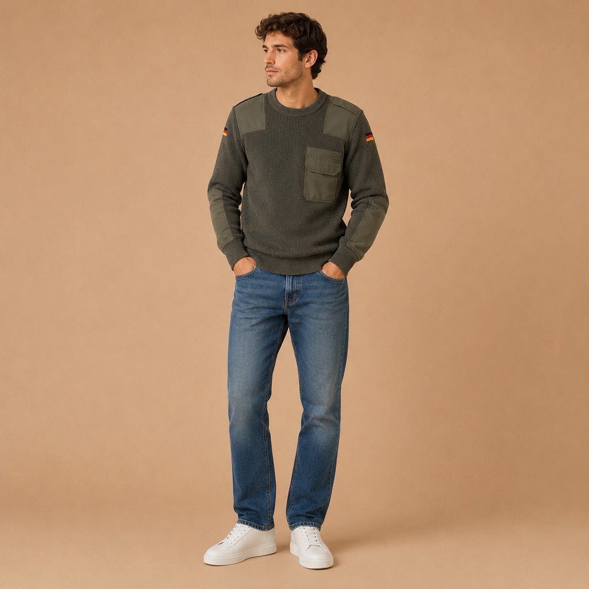 German Army Bundeswehr Commando Jumper Size 10 Olive – Military product photo 1 | RewearableUK