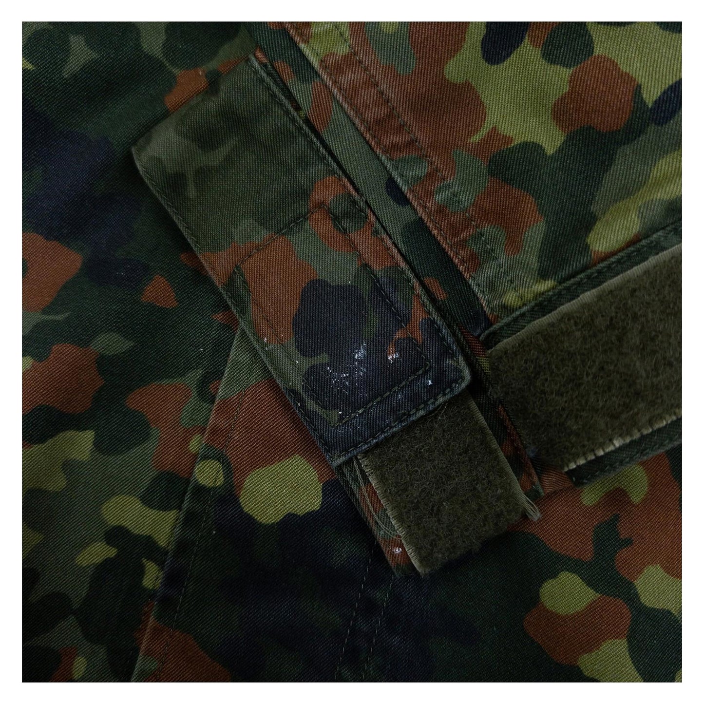 German Army Flecktarn Camo Field Jacket Vintage Military Surplus Shirt by RewearableUK – | RewearableUK