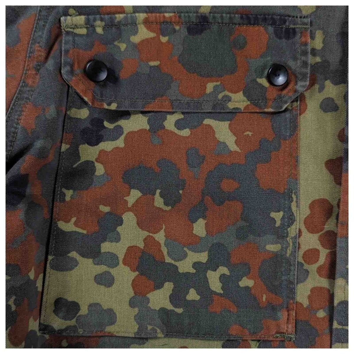 German Army Flecktarn Field Shirt Jacket 165-175/105 Large – product photo 3 | RewearableUK
