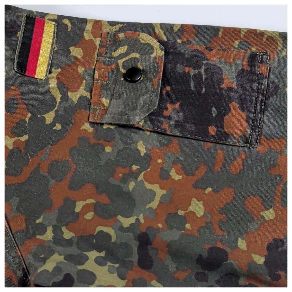 German Army Flecktarn Field Shirt Jacket 165-175/105 Large – product photo 5 | RewearableUK