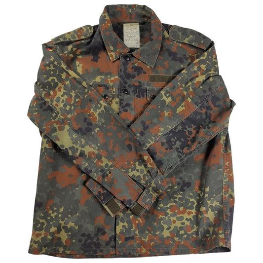 German Army Flecktarn Field Shirt Jacket 165-175/105 Large – product photo 1 | RewearableUK