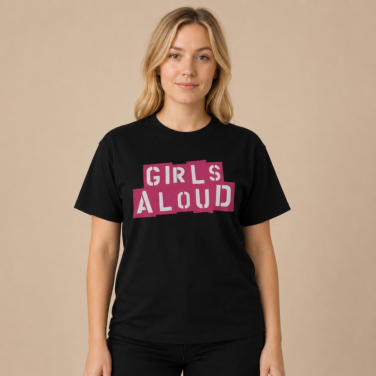 Girls Aloud Show 2024 Tour T-Shirt M Black – T-Shirts product photo 1 | RewearableUK