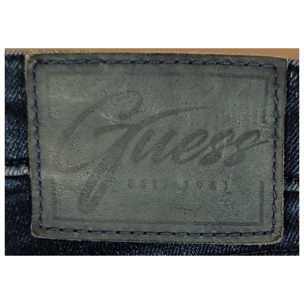 Guess 1981 Skinny High Women’s Jeans W24 Dark Blue Rhinestone Denim by GUESS – | RewearableUK